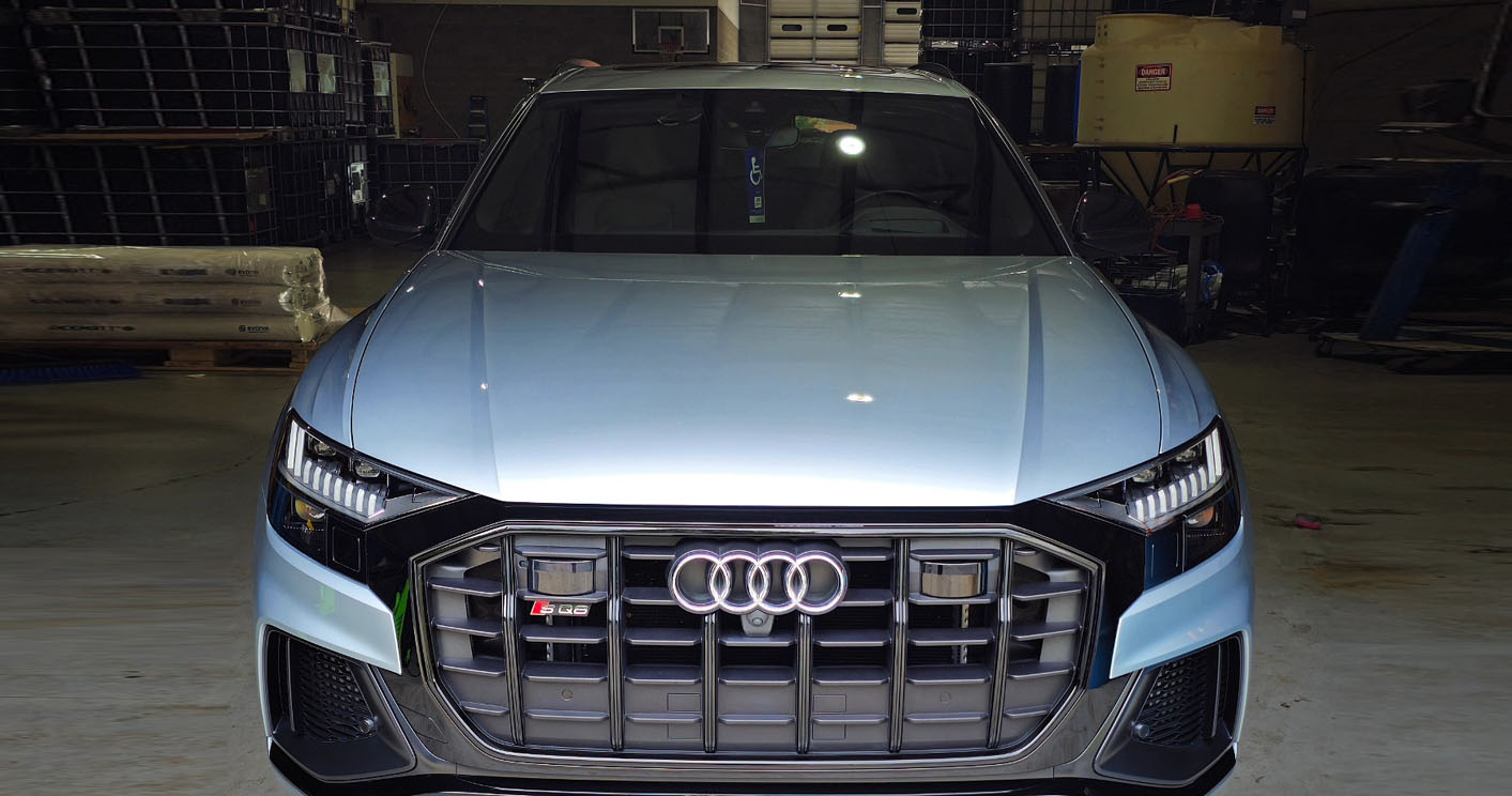 Luxury Audi SQ8 Receiving Professional Auto Detailing For A Flawless Finish In Charlotte NC